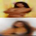 Black middle age naked woman