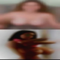 Busted nude woman