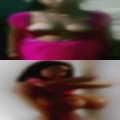 Kissing woman's vagina