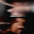 Naked woman massage man