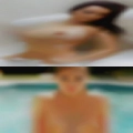 Naked woman wants pussy kissed
