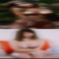 Big boobs woman the road