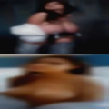 Looking naked woman