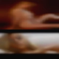 Naked woman giving oral